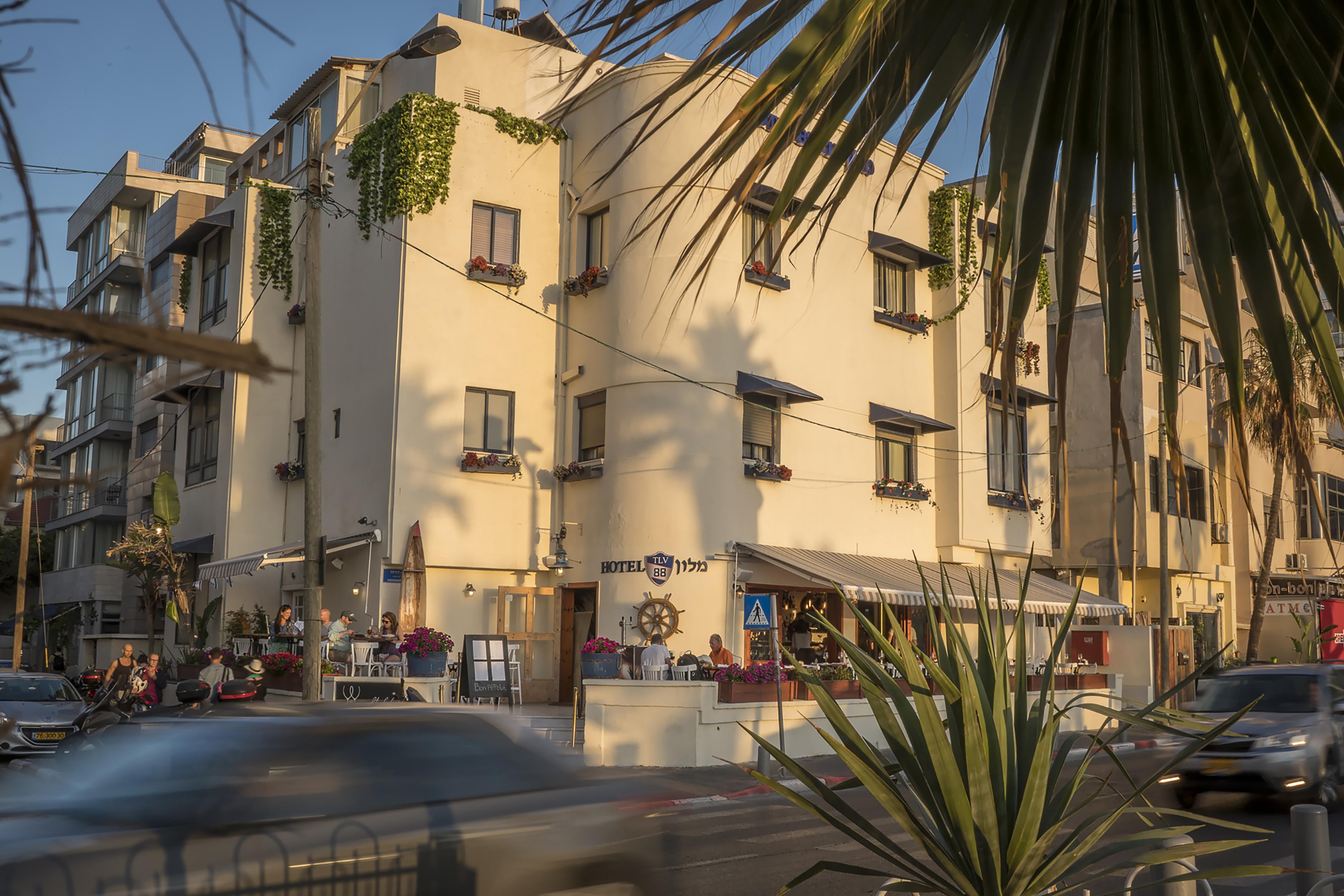 Dream Beach 98 Hotel And Spa Tel Awiw Zewnętrze zdjęcie